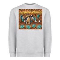 Heather Grey our lady of guadalupe Heavyweight Sweatshirt - TumblerDesignByShophia