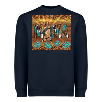 Navy our lady of guadalupe Heavyweight Sweatshirt - TumblerDesignByShophia