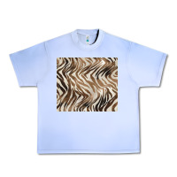 Grape Ice brown zebra Urban Heavy Tee - BarkalooDesign