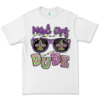 White mardi gras dude Premium Tee - MaliasSmallBusiness