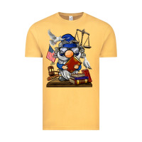 Vintage Mustard judge  gnome Vintage Tee - BarkalooDesign