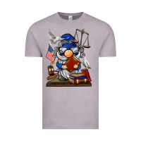 Vintage Zinc judge  gnome Vintage Tee - BarkalooDesign
