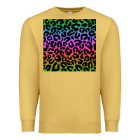 Antique Gold leopard glitter seamless pattern Premium Sweatshirt - BundleAndBundleShop