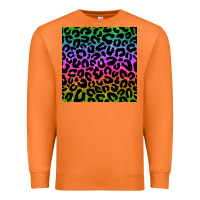 Carrot leopard glitter seamless pattern Premium Sweatshirt - BundleAndBundleShop