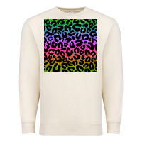 Sandshell leopard glitter seamless pattern Premium Sweatshirt - BundleAndBundleShop