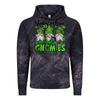 Cloud Black shamrockin' with my gnomies st patrick's day Vintage Hoodie - Jasminsmagicworld