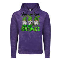 Cloud Purple shamrockin' with my gnomies st patrick's day Vintage Hoodie - Jasminsmagicworld