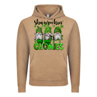 Vintage Coffee shamrockin' with my gnomies st patrick's day Vintage Hoodie - Jasminsmagicworld