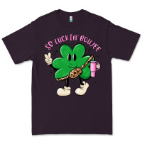 Plum so luckin boujee Premium Tee - MaliasSmallBusiness