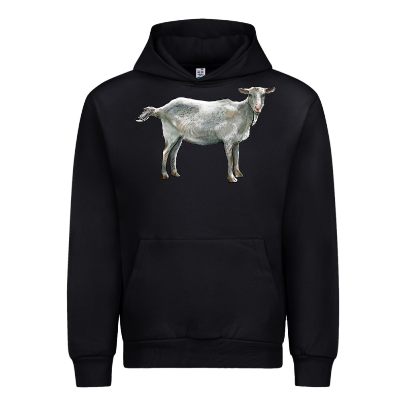 Saanen Goat Urban Hoodie by LillyAllenDesigns | Teevron
