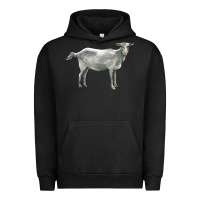 Pigment Black saanen goat Urban Hoodie - LillyAllenDesigns