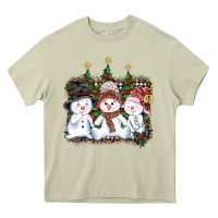 Mossy christmas snowman Heavy Core Tee - AdoDesignShop