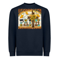 Navy faith with cross Heavyweight Sweatshirt - TumblerDesignByShophia