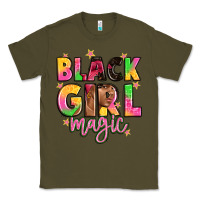 Army Green black girl magic Classic Tee - Artiststas