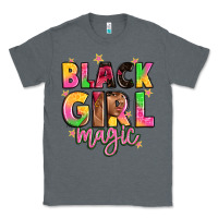 Charcoal Heather black girl magic Classic Tee - Artiststas