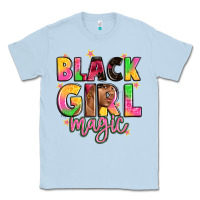 Dusty Blue black girl magic Classic Tee - Artiststas