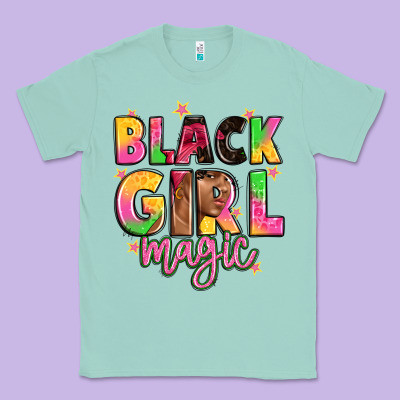 Black Girl Magic Classic Tee Designed By Artiststas