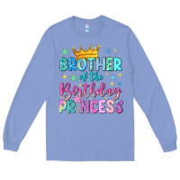 Colony Blue brother of the birthday princess Long Sleeve Tee - NancyCooperArtShop