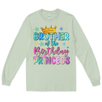 Matcha brother of the birthday princess Long Sleeve Tee - NancyCooperArtShop