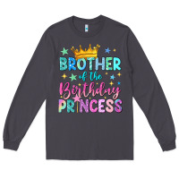 Smoke brother of the birthday princess Long Sleeve Tee - NancyCooperArtShop