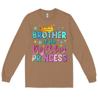 Toasted Coconut brother of the birthday princess Long Sleeve Tee - NancyCooperArtShop