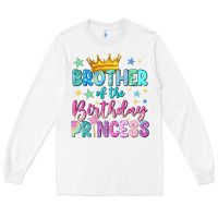 White brother of the birthday princess Long Sleeve Tee - NancyCooperArtShop