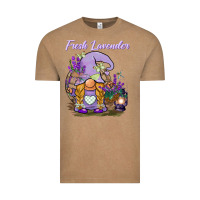 Vintage Coffee fresh lavender gnome Vintage Tee - BarkalooDesign