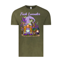 Fresh Lavender Gnome Vintage Tee | Teevron