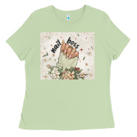 Matcha nail boss Ladies Tee - MaliasSmallBusiness