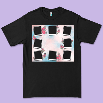 Add Your Text Photo Collage Life Premium Tee Designed By Maliassmallbusiness