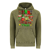 Vintage Olive merry Christmas y'all gnome coffee Vintage Hoodie - Jasminsmagicworld