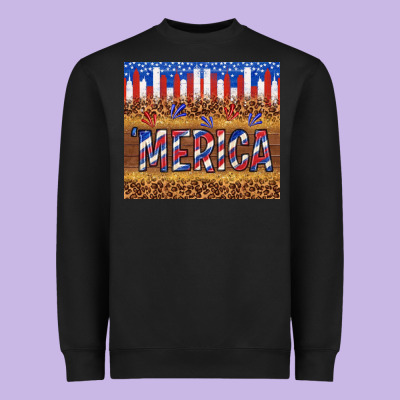 'merica Heavyweight Sweatshirt Designed By Tumblerdesignbyshophia