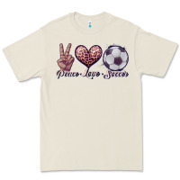 Bone peace love soccer Premium Tee - JahusDesignShop
