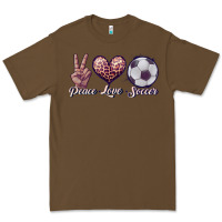 Cacao peace love soccer Premium Tee - JahusDesignShop