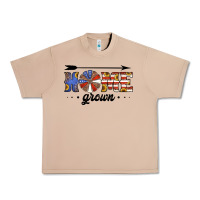 Burro home grown american flag windmill Urban Heavy Tee - Jasminsmagicworld