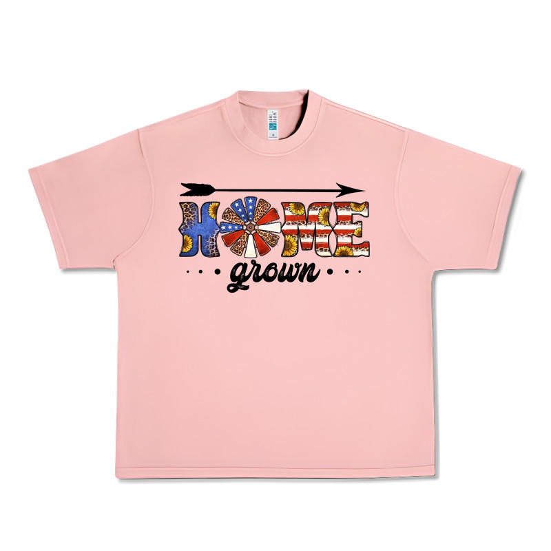 Home Grown American Flag Windmill Urban Heavy Tee by Jasminsmagicworld | Teevron