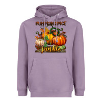Lavender pumpkin spice junkie Heavyweight Hoodie - BundleAndBundleShop