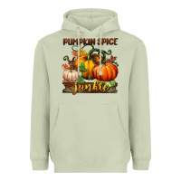 Matcha pumpkin spice junkie Heavyweight Hoodie - BundleAndBundleShop