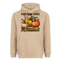 Mushroom pumpkin spice junkie Heavyweight Hoodie - BundleAndBundleShop