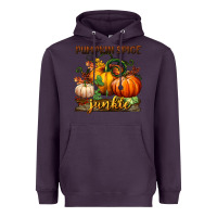 Plum pumpkin spice junkie Heavyweight Hoodie - BundleAndBundleShop