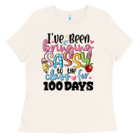 Bone 100 days of school Ladies Tee - MaliasSmallBusiness