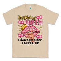 Mushroom birthday queen i dont get older i level up Classic Tee - Artiststas
