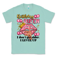 Seafoam birthday queen i dont get older i level up Classic Tee - Artiststas
