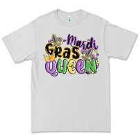 Dove Grey mardi gras queen Premium Tee - MaliasSmallBusiness