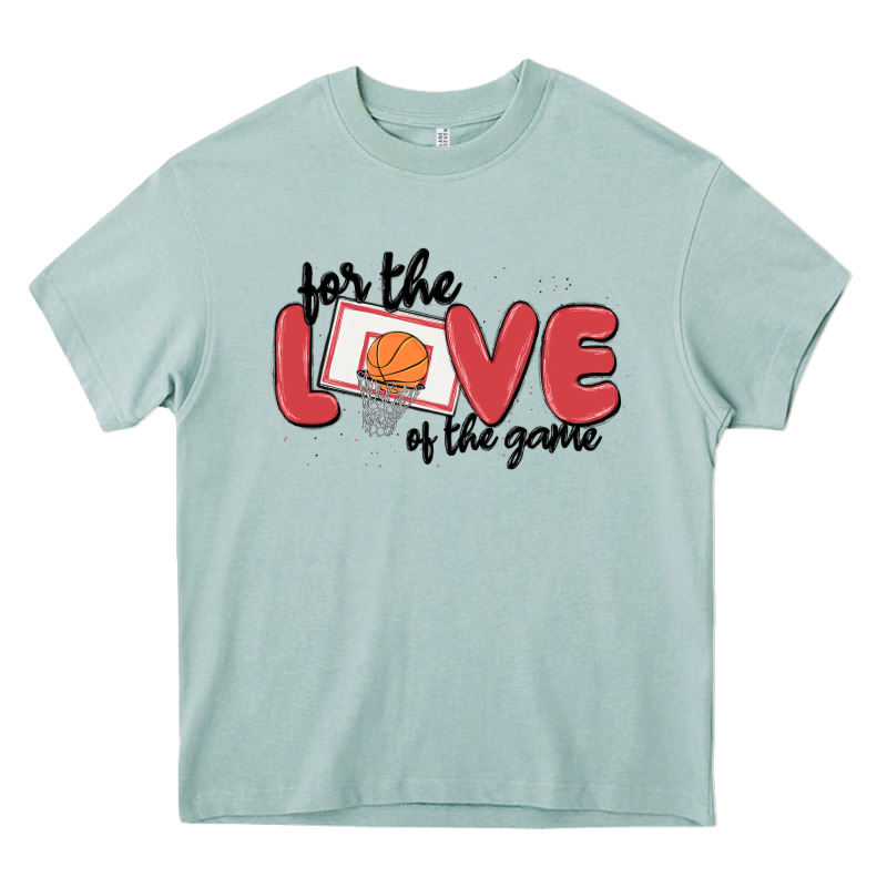 For The Love Of The Game Heavy Core Tee by MaliasSmallBusiness | Teevron