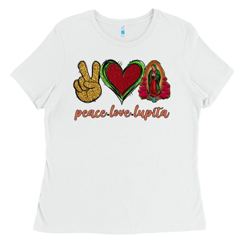 Peace Love Lupita Ladies Tee by Jasminsmagicworld | Teevron
