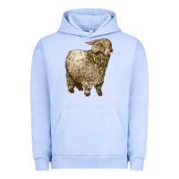 Pigment Grape Ice Angora Goat Urban Hoodie - LillyAllenDesigns
