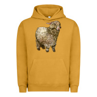 Pigment Peanut Butter Angora Goat Urban Hoodie - LillyAllenDesigns