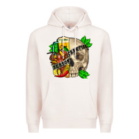 Skull Crawfish Season Premium Hoodie | Teevron