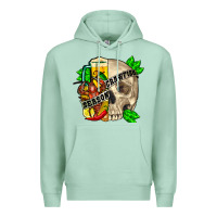 Seafoam Skull crawfish season Premium Hoodie - FaDigitalArtStudio